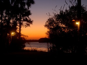 Crociera sul fiume Zambezi al tramonto